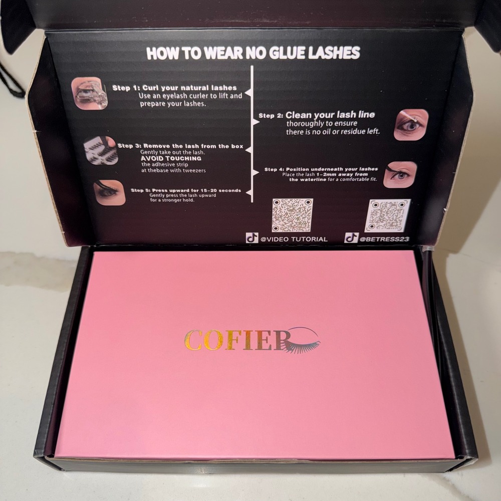 Cofier No Glue Fluffy Lash Clusters Kit - Picture 2 of 3